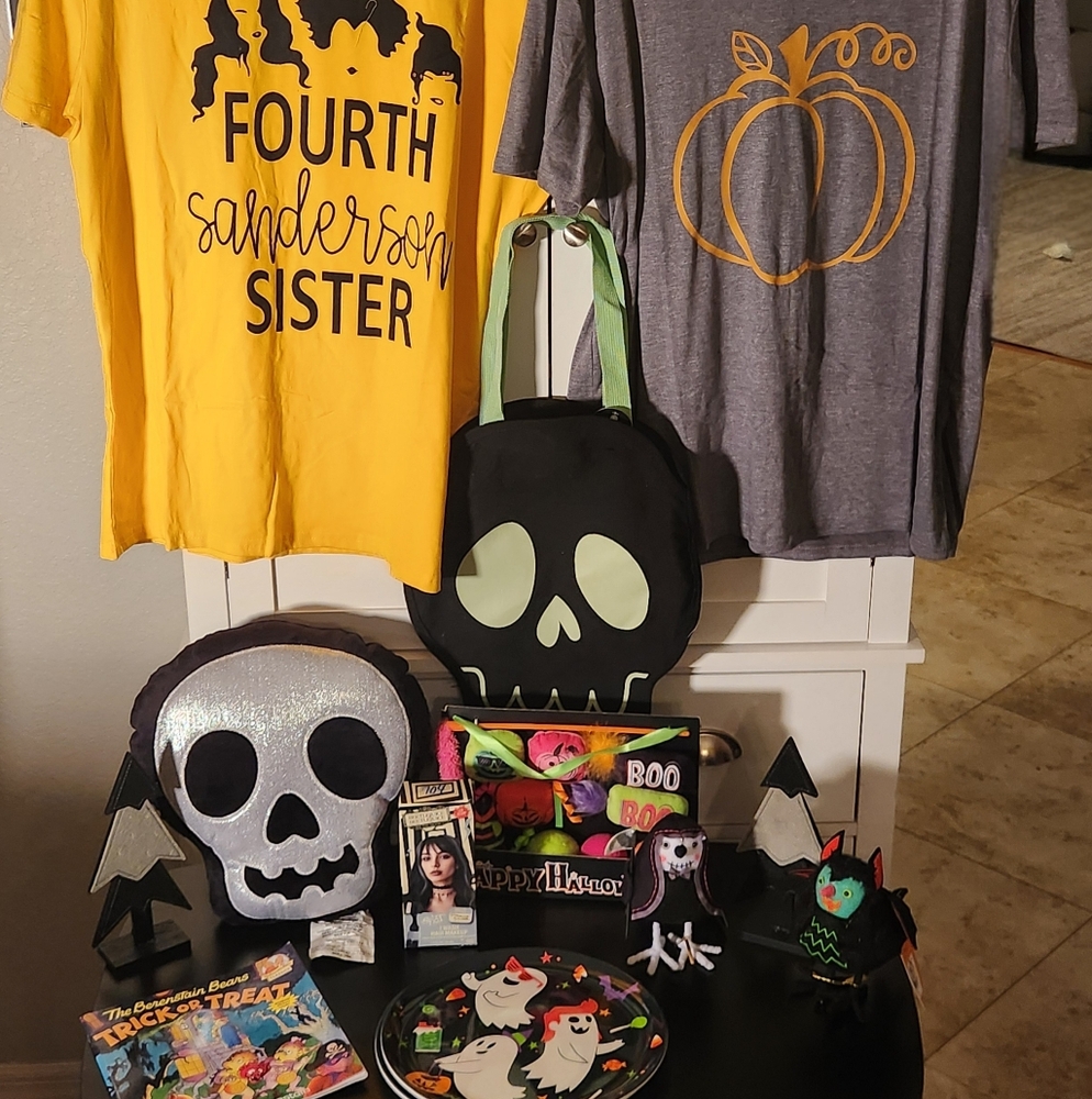Halloween Themed T-Shirts and Accessories BUNDLE 1